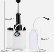 3L Manual Pressure Brake Clutch Bleeding System Tool Fluid Bleeder Kit hand pump by salelink.co.nz