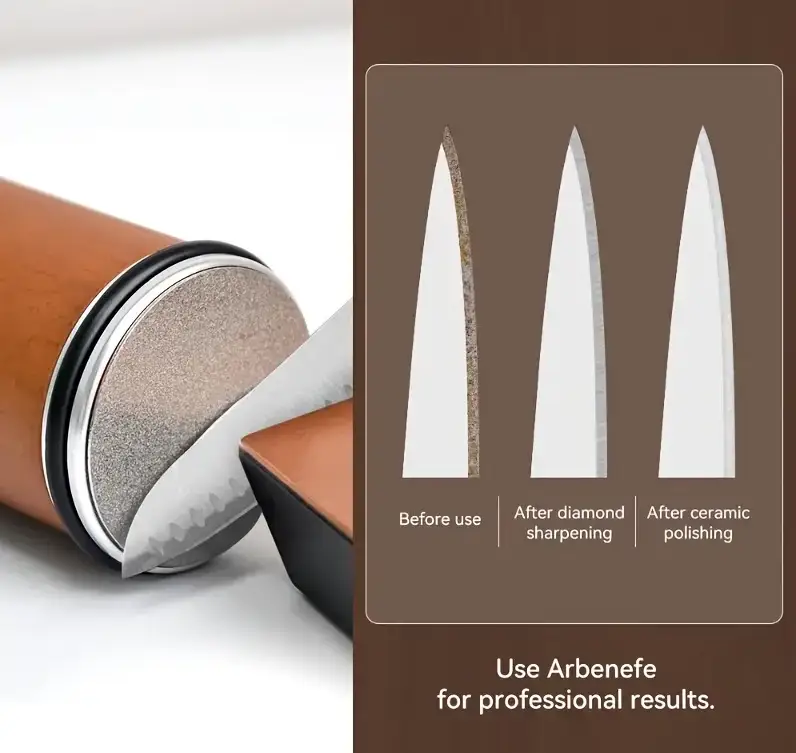 Knife Sharpener Sharpening Stone Rolling by salelink.co.nz