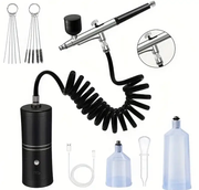 Airbrush Kit with Compressor Wireless Rechargeable by salelink.co.nz