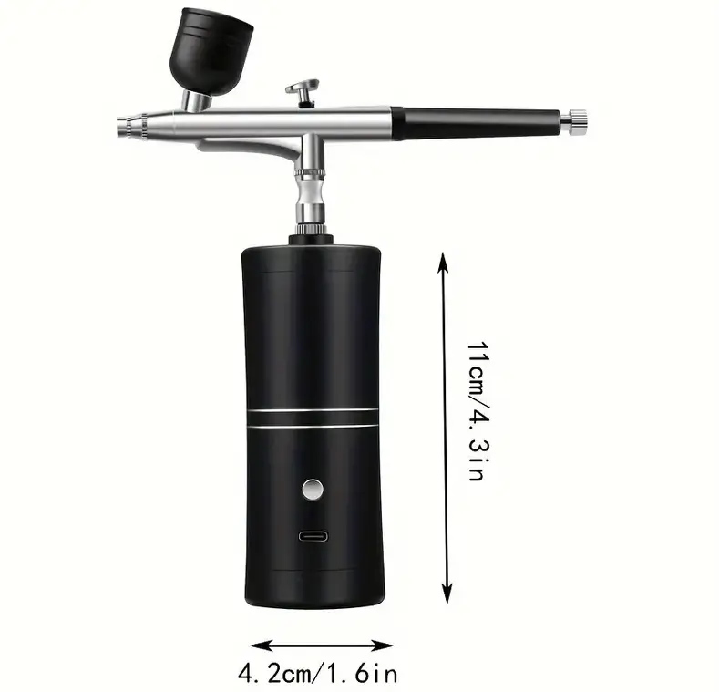 Airbrush Kit with Compressor Wireless Rechargeable by salelink.co.nz