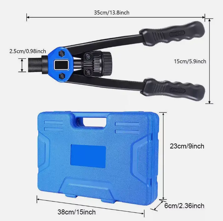 Nutsert Tool Gun Nut Rivet Riveter Kit Rivnut by salelink.co.nz