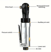 3/8'' Pneumatic Air Ratchet Wrench Torque Spanner by salelink.co.nz