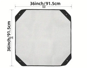 Outdoor Air Conditioner Cover Top Universal Outdoor AC Cover Defender by salelink.co.nz