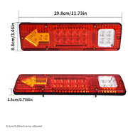 12V Rear Stop Brake Turn Tail Lights Indicator Truck Trailer Caravan by salelink.co.nz