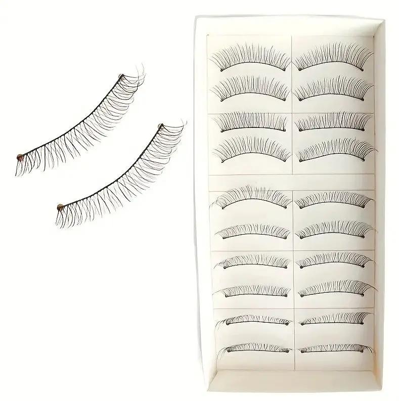 10 Pairs False Fake Eyelashes by salelink.co.nz