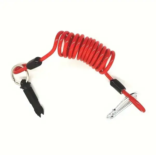 Coiled Pin Spring Straps For Breakaway Cable Brakes Trailer Truck Camper Caravan by salelink.co.nz