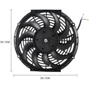 12'' Radiator Cooling Fan by salelink.co.nz