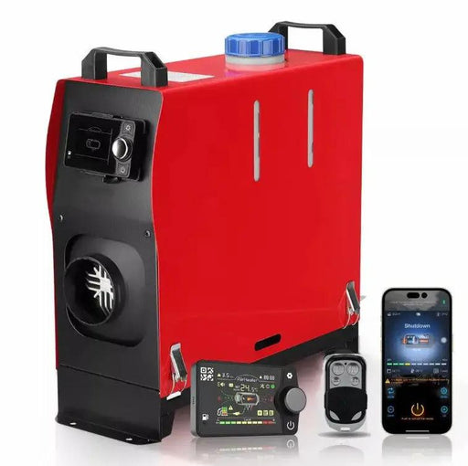 Diesel Air Heater 12V 8KW Bluetooth App by salelink.co.nz