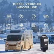 12V 2KW Diesel Air Heater Bluetooth App by salelink.co.nz