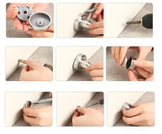 Stainless Steel Strong Magnetic Door Stop Stopper by salelink.co.nz