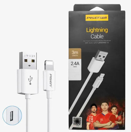Pisen 3M Lightning Cable by salelink.co.nz