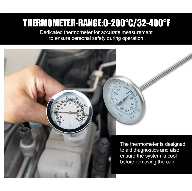 Universal Cooling System Radiator Pressure Tester Gasket Test Kit Leak Detector by salelink.co.nz
