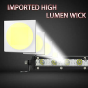 2X 7" 36W Spot LED Light Bar CREE Super Slim Offroad Work Lamp 12V 24V by salelink.co.nz
