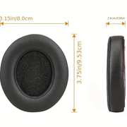 Black Replacement Ear Pads Cushions For Beats Studio 2.0/3.0 Wired/Wireless Headphones by salelink.co.nz