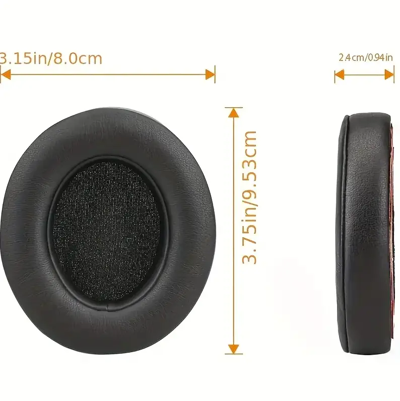 Black Replacement Ear Pads Cushions For Beats Studio 2.0/3.0 Wired/Wireless Headphones by salelink.co.nz