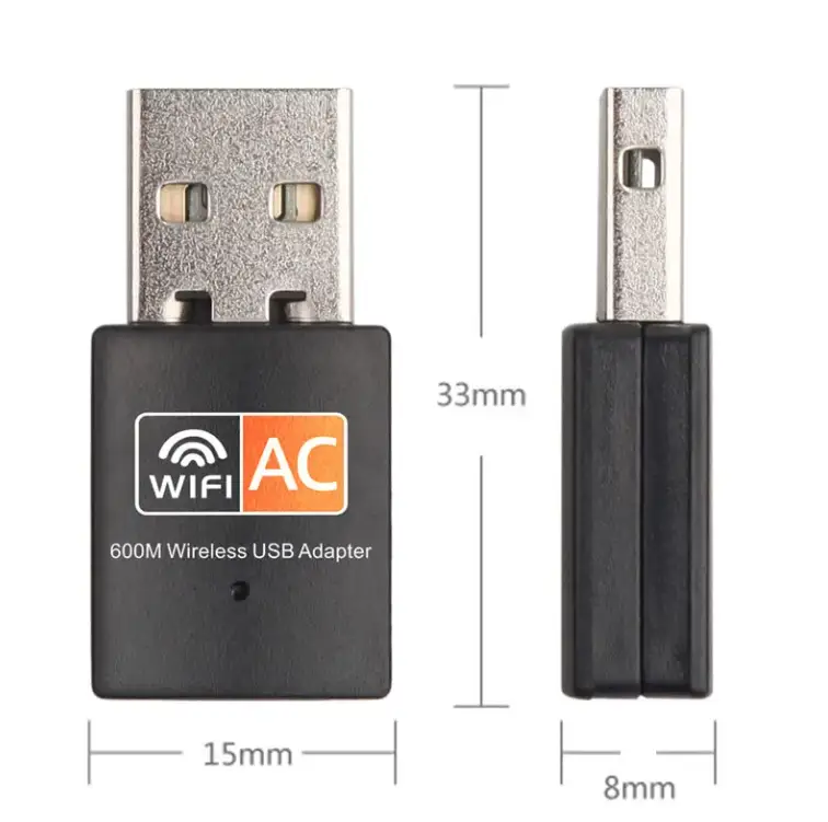 Dual Band USB WiFi Wireless Dongle Adapter 2.4GHz 5GHz by salelink.co.nz