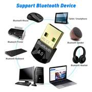 Bluetooth 5.0 Dongle Adapter Receiver by salelink.co.nz
