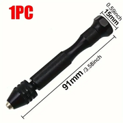 11pcs Mini Hand Drill Vise Hand Bits Twist Woodworking Set Precision Pin by salelink.co.nz