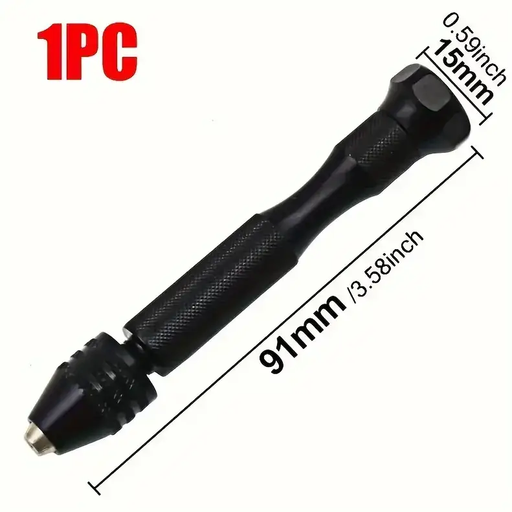 11pcs Mini Hand Drill Vise Hand Bits Twist Woodworking Set Precision Pin by salelink.co.nz