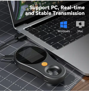 500X Handheld Digital Microscope Black by salelink.co.nz