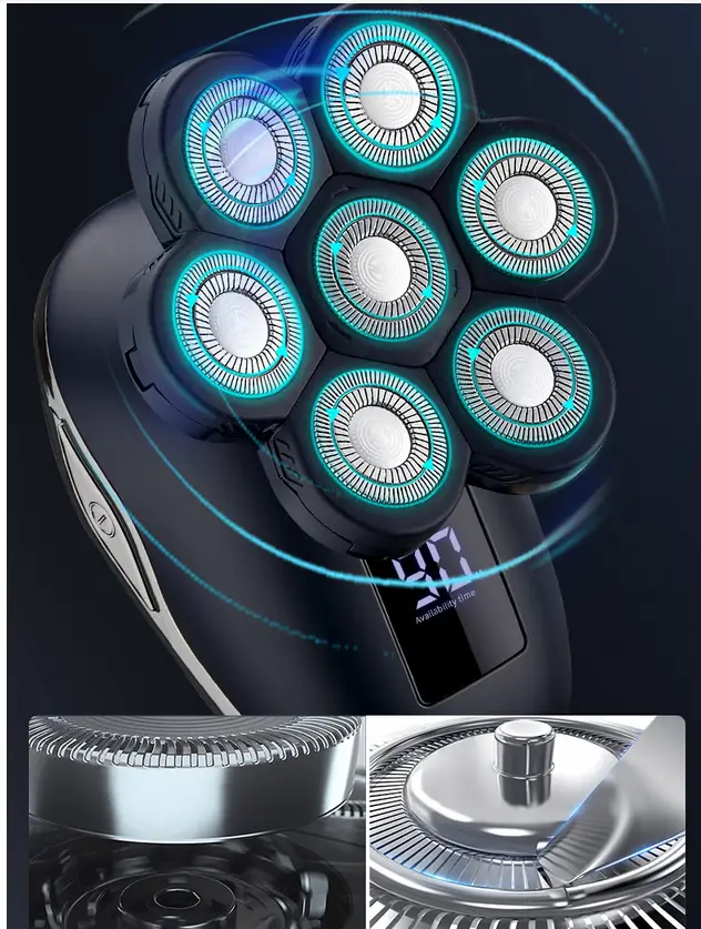 Men's Electric Bald Razor by salelink.co.nz