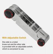52 Blades Screw Thread Gauge Metric Imperial Tap Pitch Inspection by salelink.co.nz
