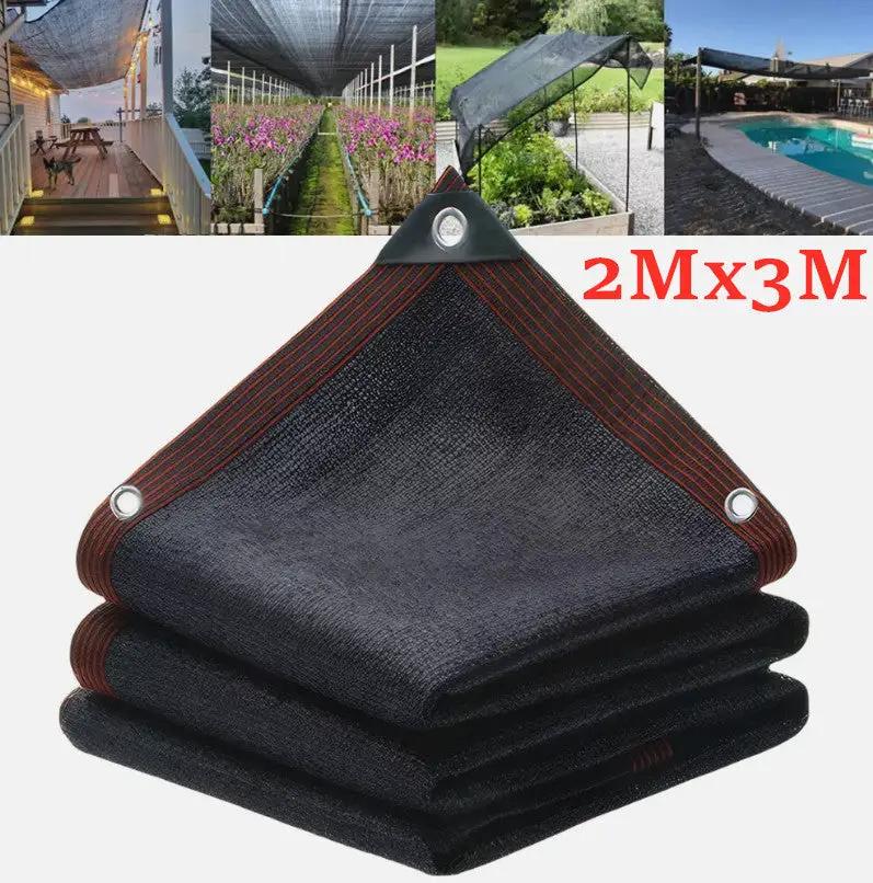 70g 95% Black Shade Cloth 2Mx3M by salelink.co.nz