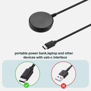 Type C USB-C Charger Cable For Samsung Galaxy Watch 7 6 5 4 3 Active 1 2 3 by salelink.co.nz
