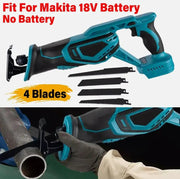 Saber Saw Reciprocating Saw Fits 18V Makita Battery by salelink.co.nz
