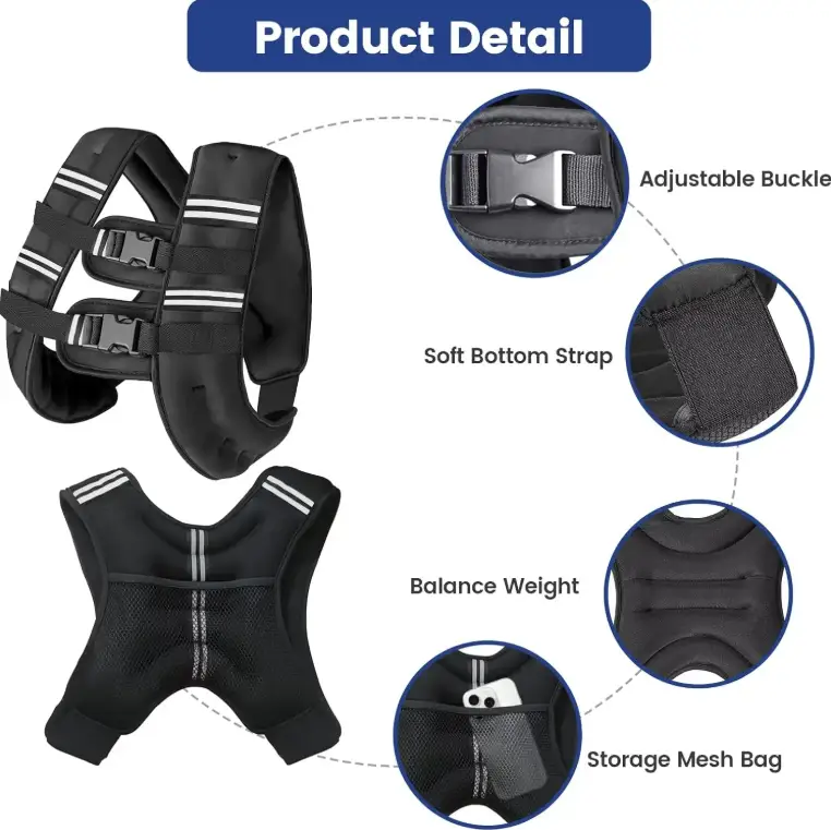 Weighted Vest - 8KG by salelink.co.nz