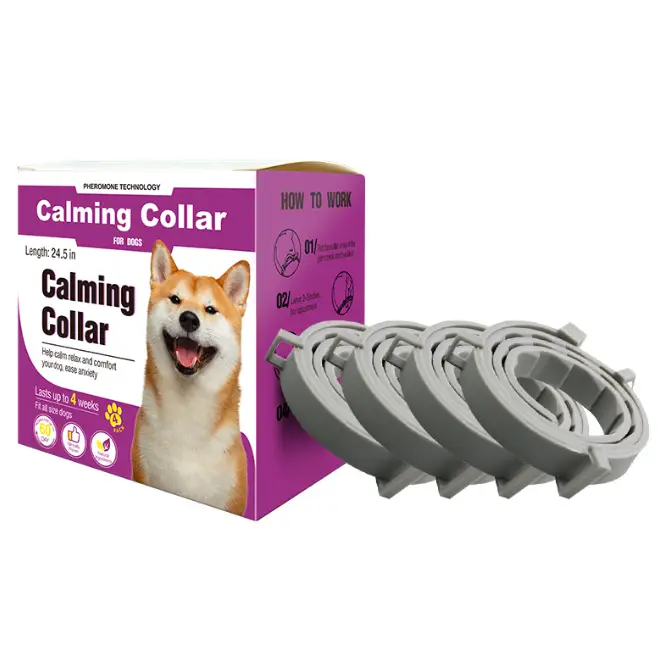 4PCS Dog Calming Collars by salelink.co.nz