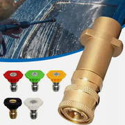 Brass Pressure Washer Gun Adapter Fits KARCHER by salelink.co.nz