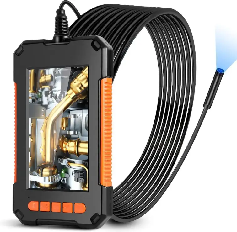 Industrial Endoscope Camera 1080P HD 4.3" LCD Screen Borescope Inspection Camera by salelink.co.nz