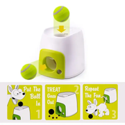 Tennis Rolling Ball Roll Out Machine Pet Dog Interactive Toys Machine by salelink.co.nz