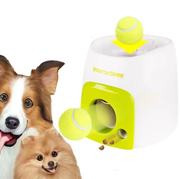 Tennis Rolling Ball Roll Out Machine Pet Dog Interactive Toys Machine by salelink.co.nz