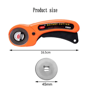 45mm Rotary Cutter with 10 Replacement Blades by salelink.co.nz