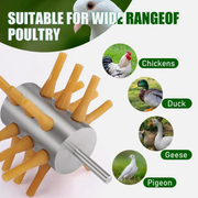 Chicken Plucker Drill Attachment, Stainless Steel Drill by salelink.co.nz