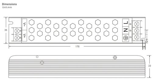 240V to DC 24V 60W LED Driver Power Supply Transformer Adapter For LED Strip by salelink.co.nz