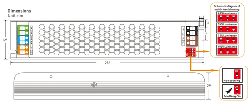 240V to DC 12V 300W LED Driver Power Supply Transformer Adapter For LED Strip by salelink.co.nz