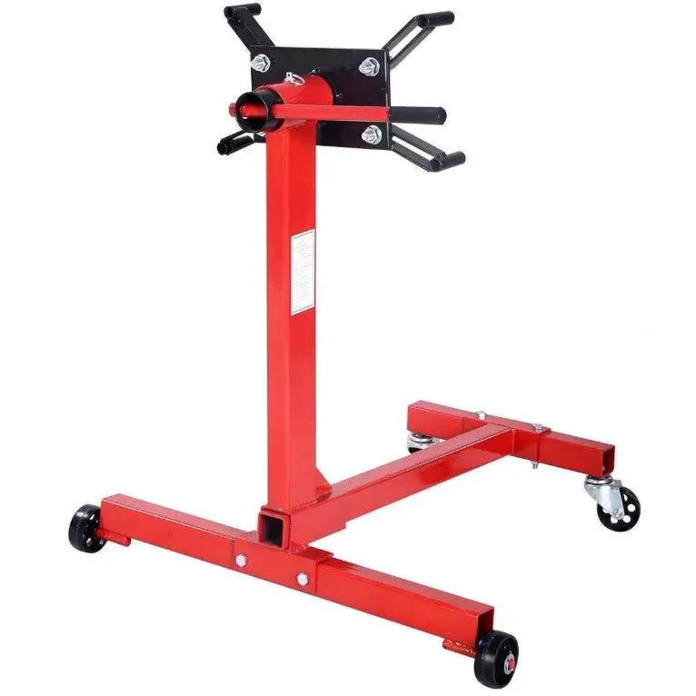 450kg / 1000lb Engine Stand Cars Auto Motor Crane Industrial Workshop Move Hoist by salelink.co.nz