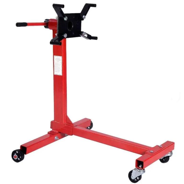 450kg / 1000lb Engine Stand Cars Auto Motor Crane Industrial Workshop Move Hoist by salelink.co.nz