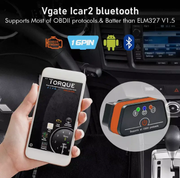Auto Diagnostic Scanner Vgate Icar 2 Bluetooth ELM327 OBD2 Auto Diagnostic Tool by salelink.co.nz