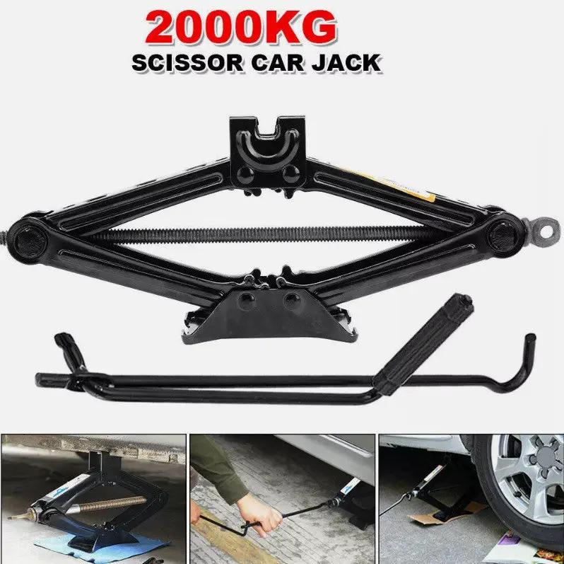 2 Ton Scissors Jack by salelink.co.nz