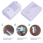 Wireless Sensor Detector Door Bell Gate Entry Chime Doorbell Alarm Alert Motion by salelink.co.nz