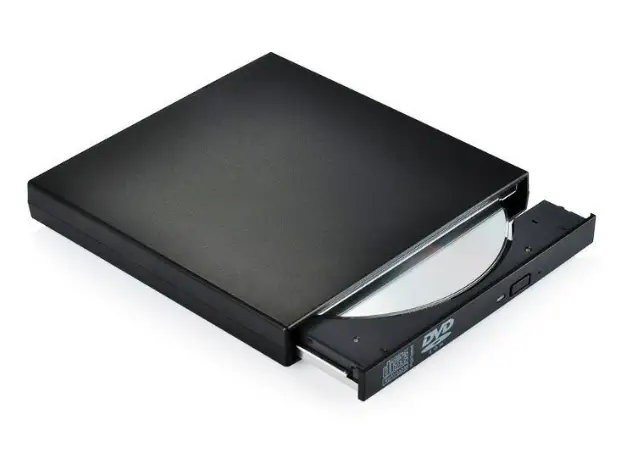 USB External CD DVD ROM Writer Burner Player Drive PC Laptop for Windows Mac by salelink.co.nz