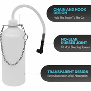 3L Manual Pressure Brake Clutch Bleeding System Tool Fluid Bleeder Kit hand pump by salelink.co.nz