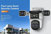Outdoor Security Camera Four Lens by salelink.co.nz