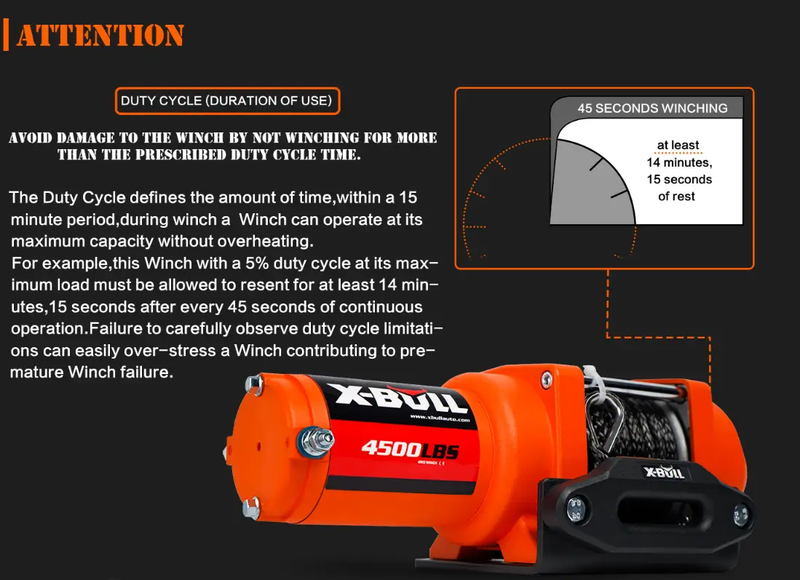 X-BULL Electric Winch 4500LBS/2041kg 12V Synthetic Rope Wireless Remotes ATV UTV Electric Winch by salelink.co.nz