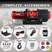 X-Bull Electric Winch 5000LBS by salelink.co.nz