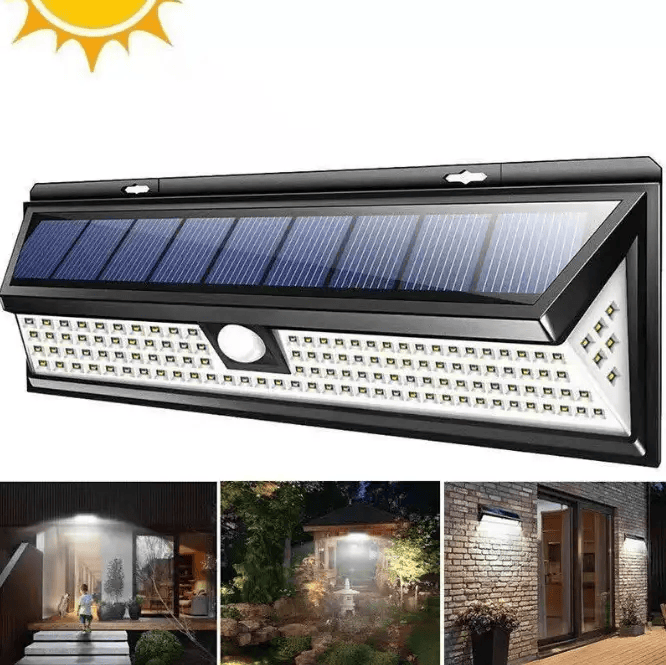 salelink.co.nz Unbranded Outdoor Garden Light, Solar Wall Light Motion Sensor Solar Powered Motion Sensor Wall Light 118LED Outdoor